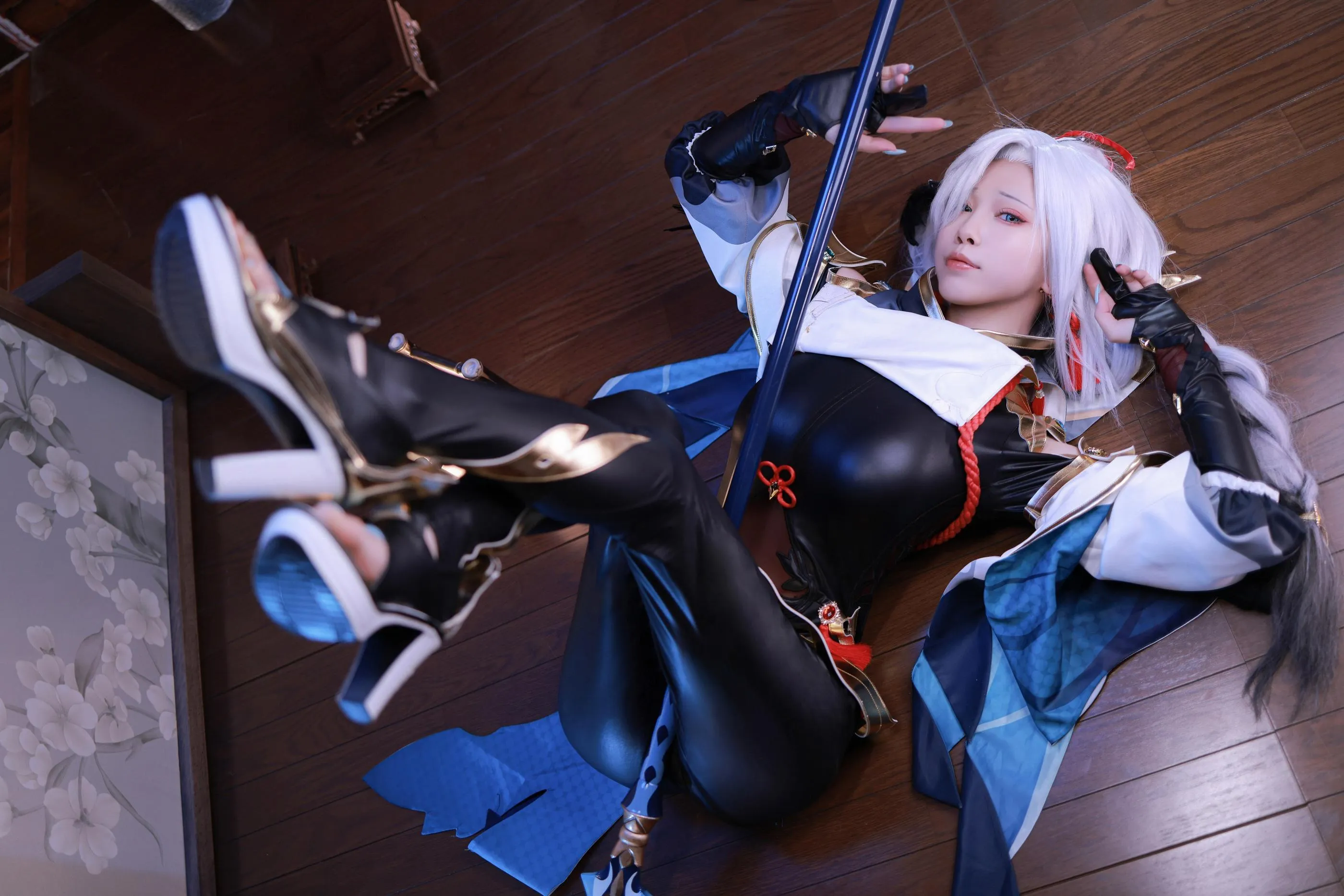 水淼Aqua – NO.110 原神 申鹤 [90P]插图9